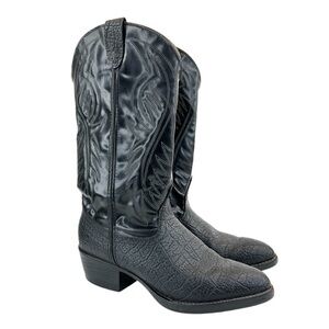 Broncos Men’s Black Cowboy Western Boots